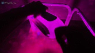 【ASMR/女性向け】ガラスのディルドであなたの一番奥までハメまくる。激しめピストンでイき地獄。【耳舐め/吐息あり】