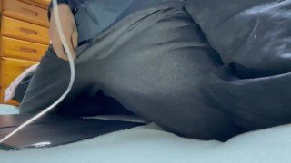 暗闇ちんちん投影図