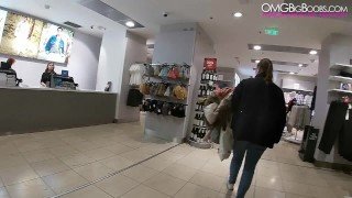 Lilydreamboobs Gets Touched in Public Dressing Room