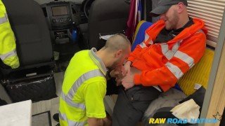 10″ HORSE HUNG RANDOM DRAGGED TO BACK OF VAN AND FUCKED AT TRUCK STOP